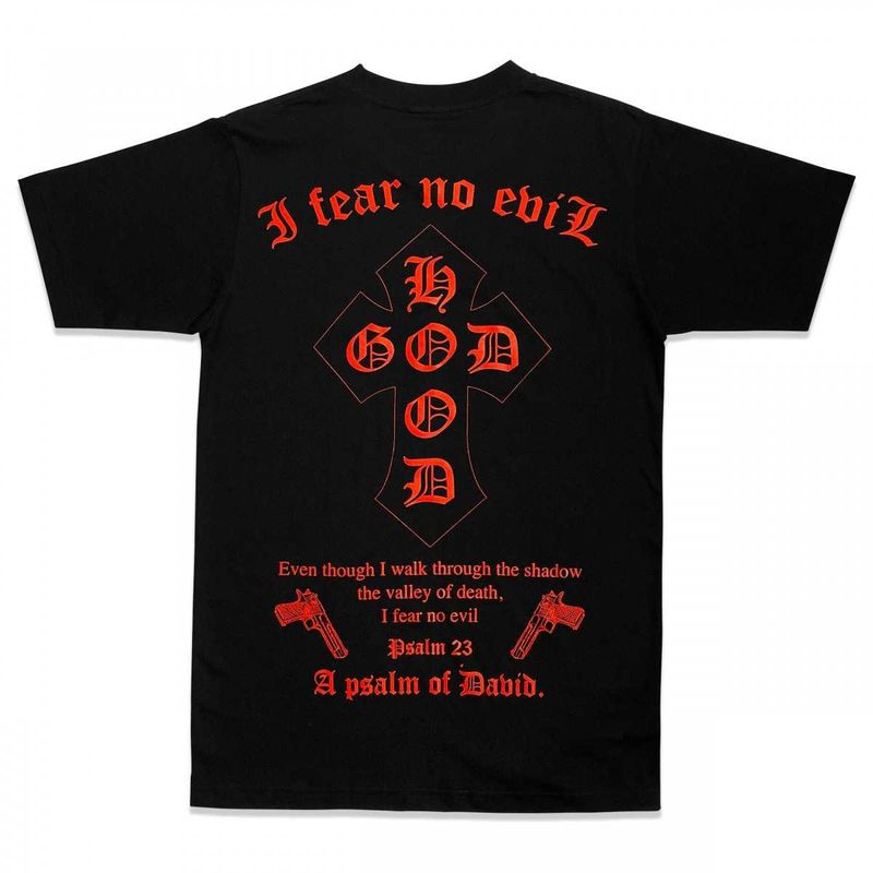 I FEAR NO EVIL SS TEE - BLACK
