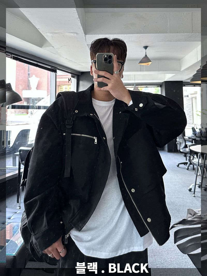 ninty percent two way zipper jacket