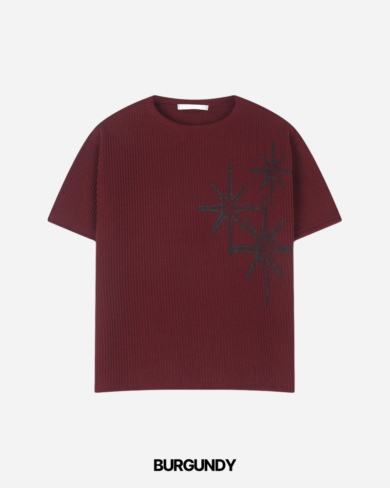 Bloom Crop Short Sleeve Knit