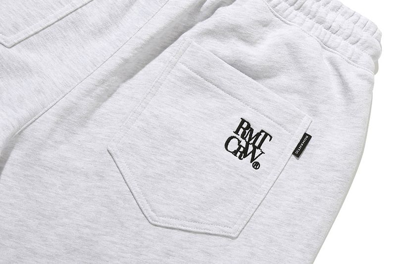 RECENT LOGO SWEAT PANTS_LIGHT GREY