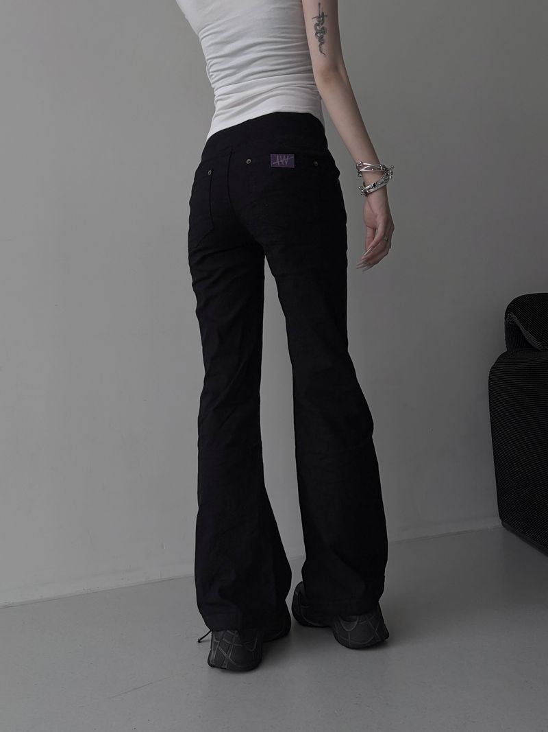 waist banding string pants