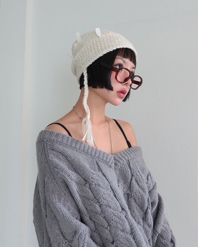 Delight-J（ディライトジェイ）の「Tester strap bucket hat beanie（Hats）」