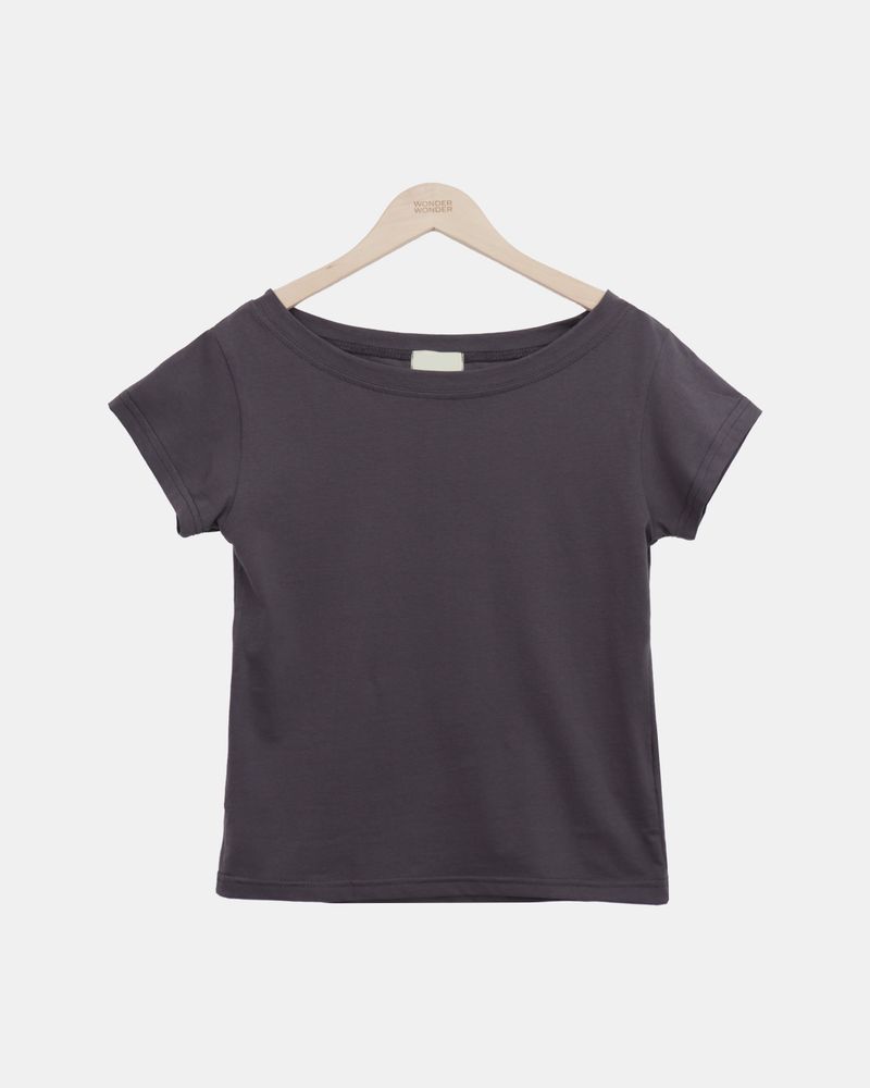 Livia Boat Neck Short-Sleeve T-Shirt