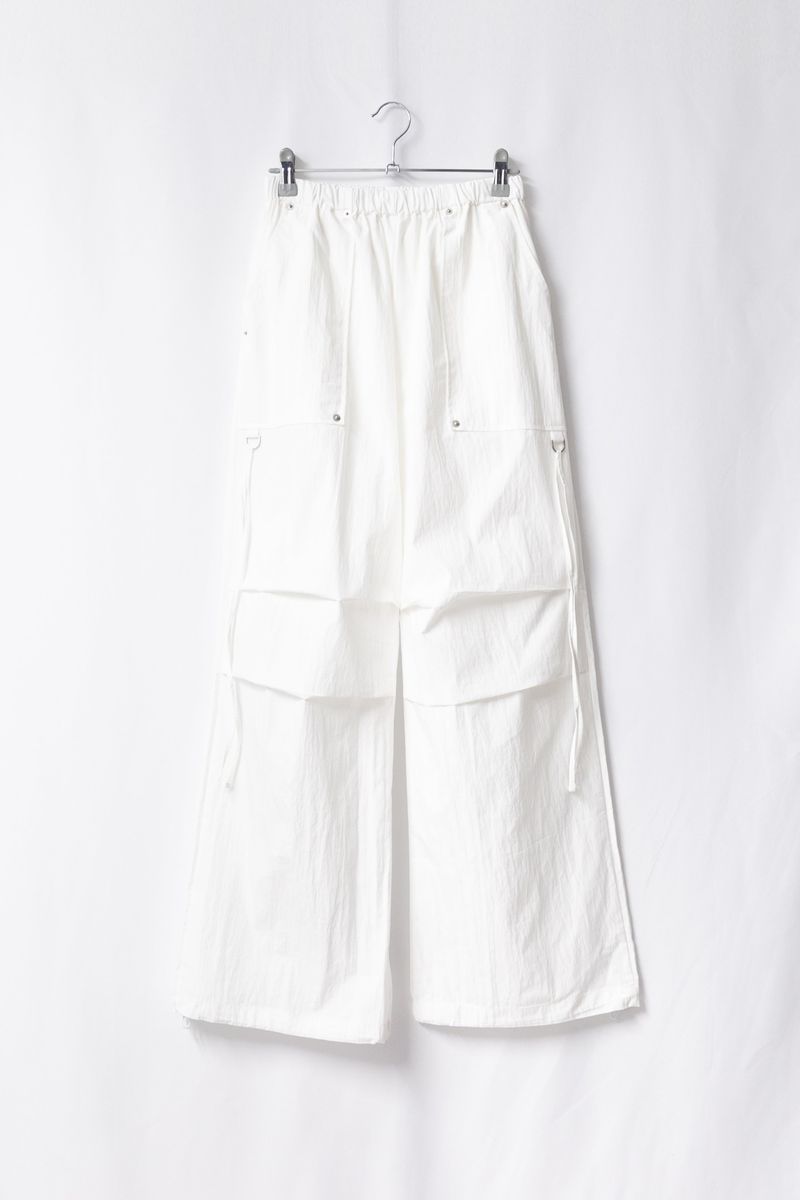 D-ring tuck banding pants(2colors)