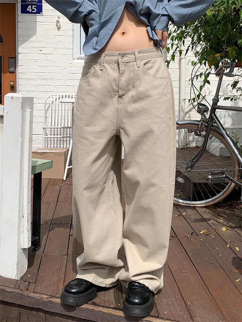BASIC WIDE PANTS (5C)