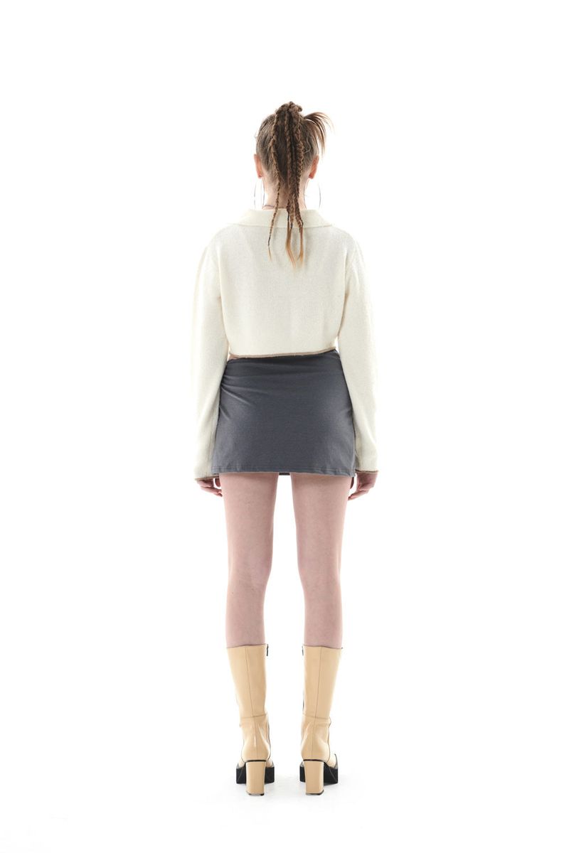 CUT OUT MINI SKIRT