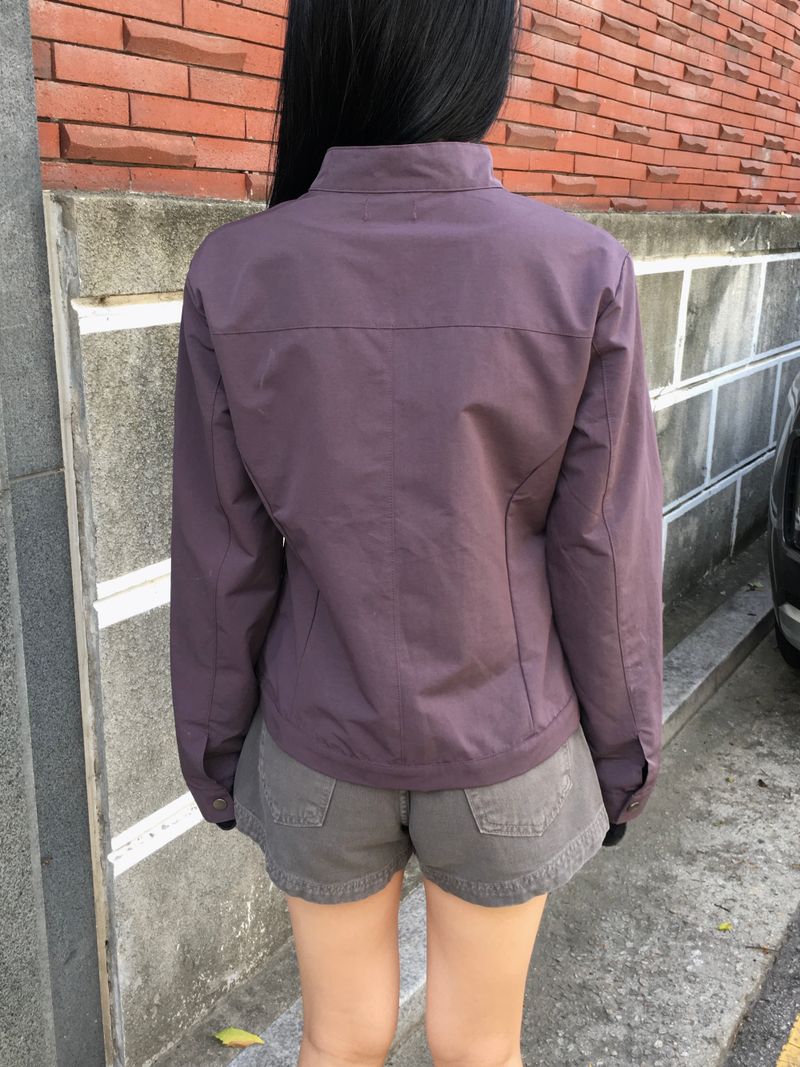 Rosy Shirring Cotton Rider Jacket (3c)