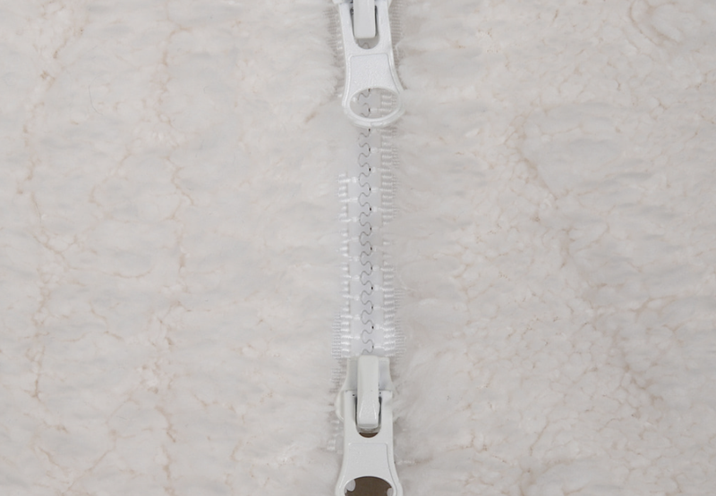 Nechis Cable Mink Fur Overfit Hooded Padding