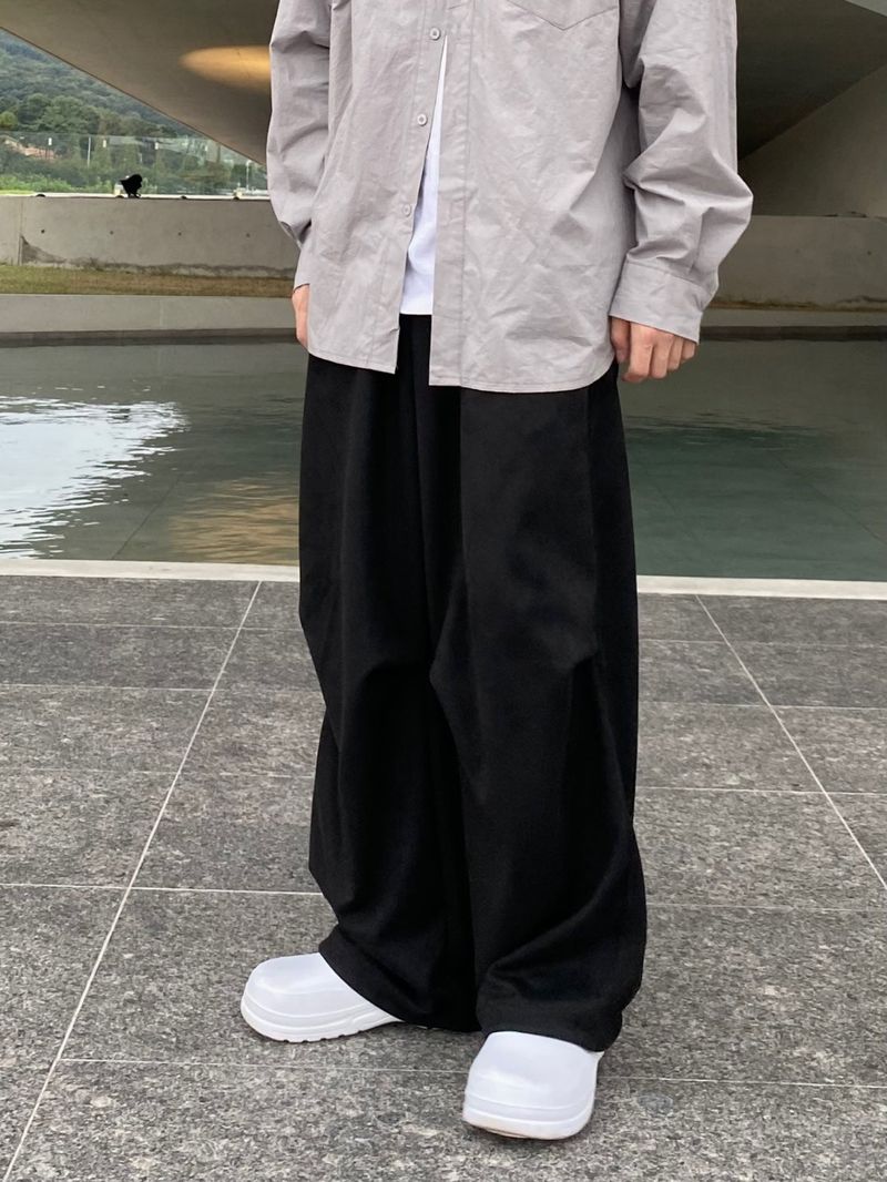 Dan Suede Balloon Pants 3C