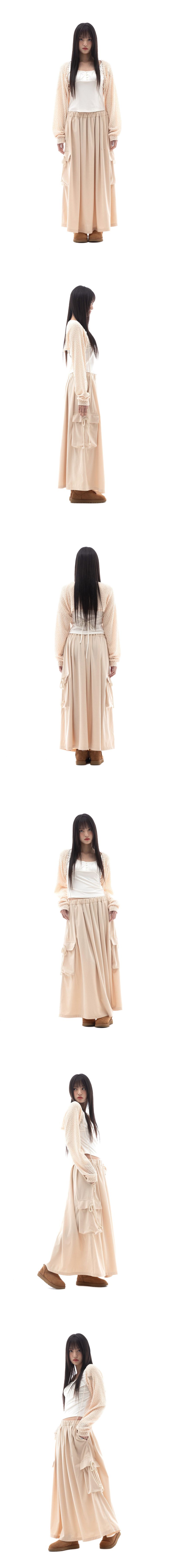PONNY SKIRT IN BEIGE
