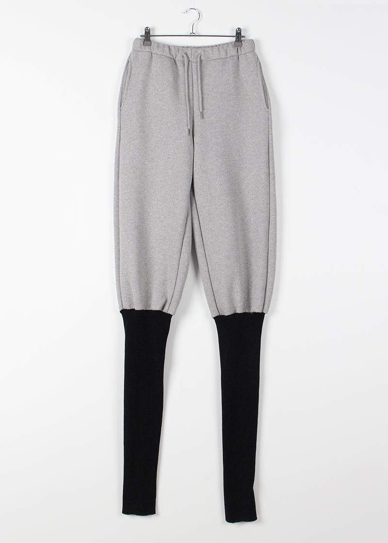 KNEE WARMER SWEAT PANTS