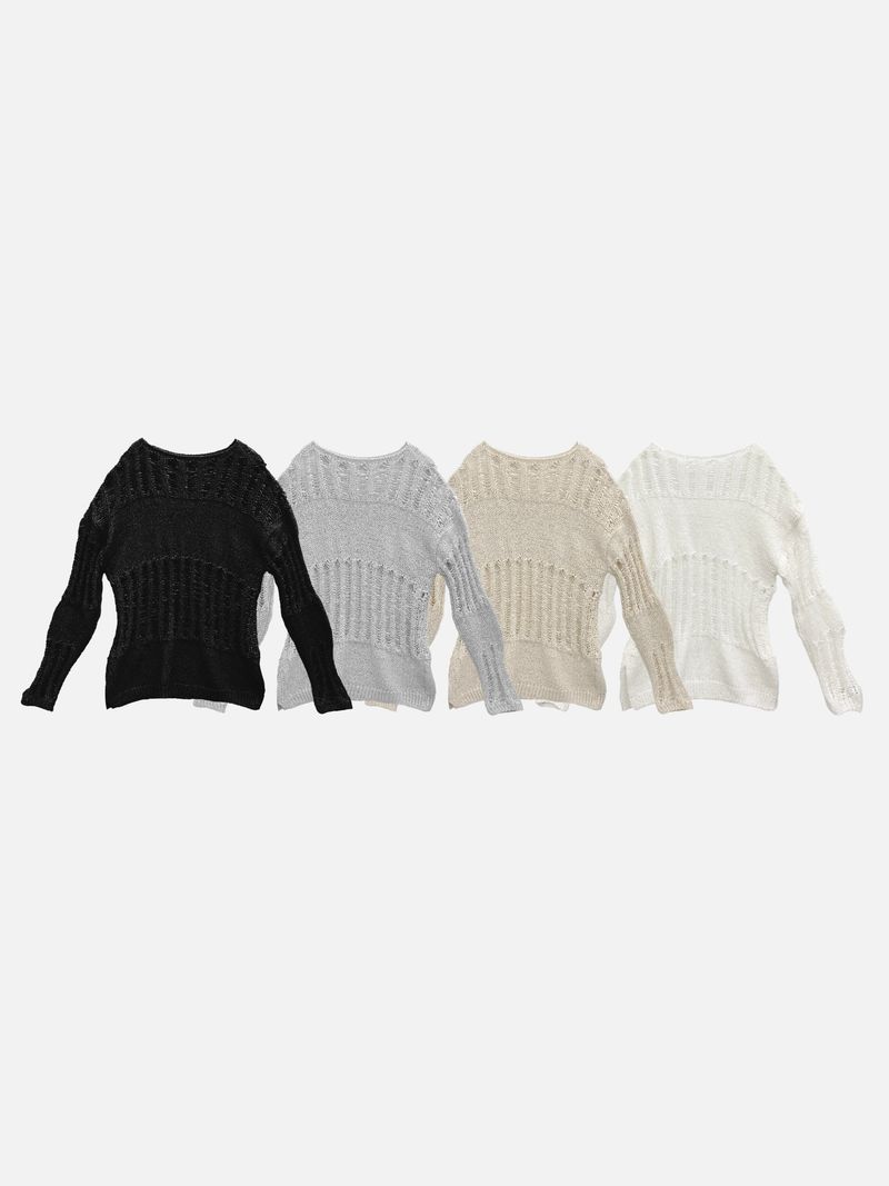 Funky Mood Mesh Knitwear (4c)