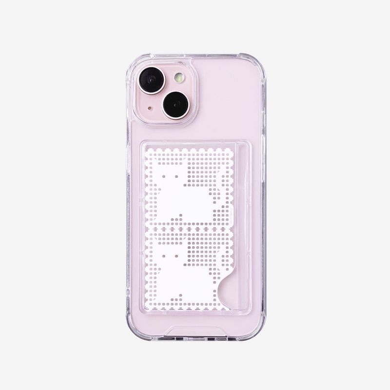 KIMCUPID（キムキューピッド）の「【MADE】 ミャオカードスマホケース - ホワイト（スマホグッズ/小物）」