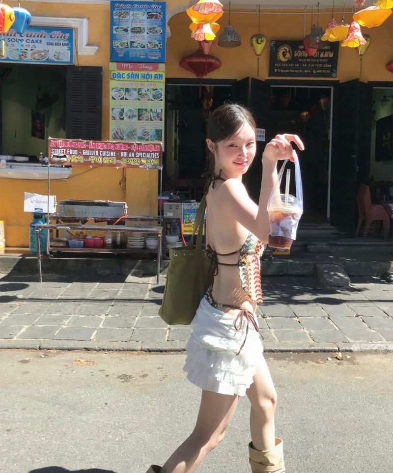[2-piece ] バロキュホルタークロシェットビキニ