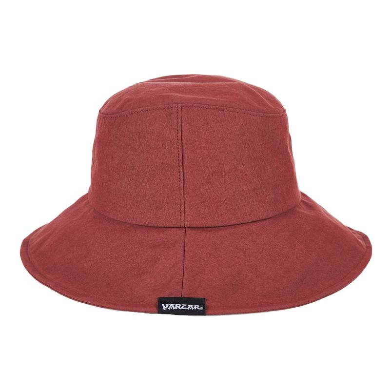 Wire brim bucket hat Burgundy