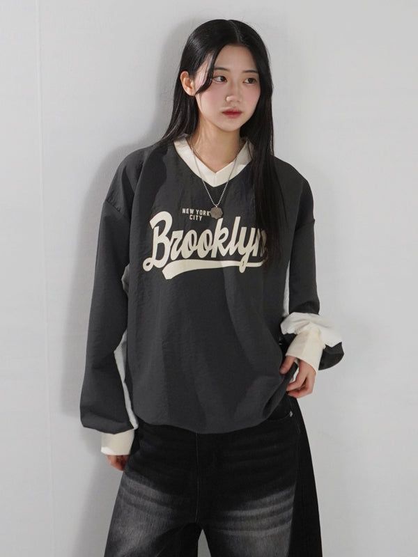 (UNISEX) NY Overfit Crispy Sweatshirt