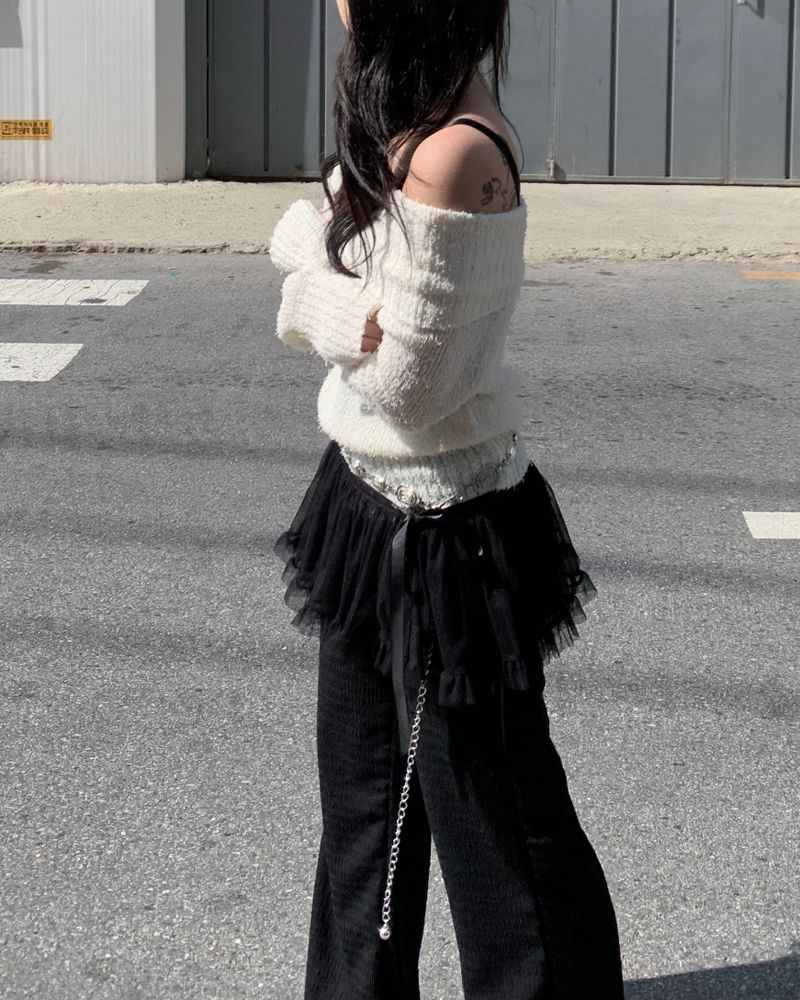 From skirt