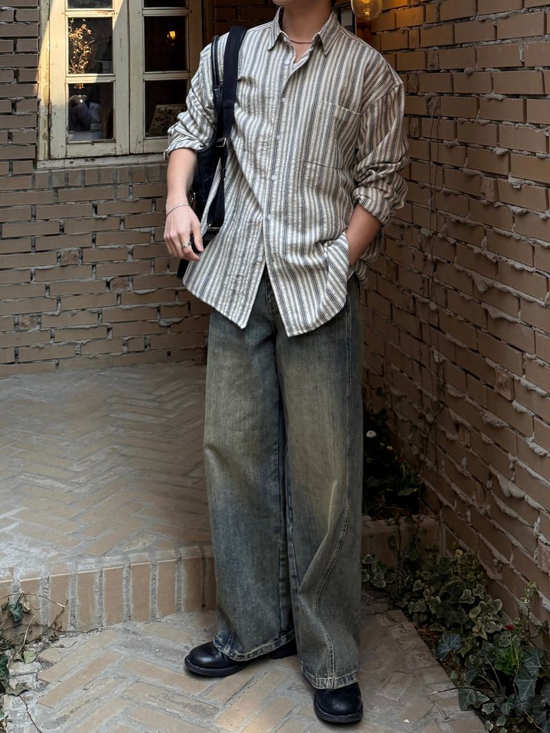 Settle stripe shirt