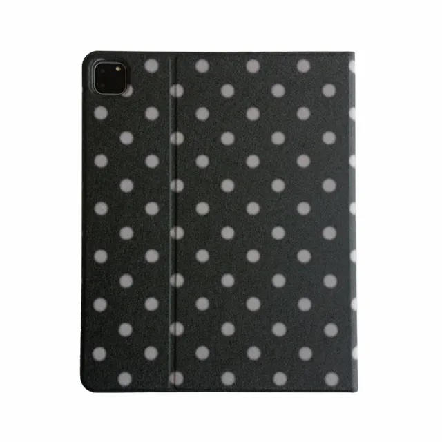 Dot dark gray ipad case