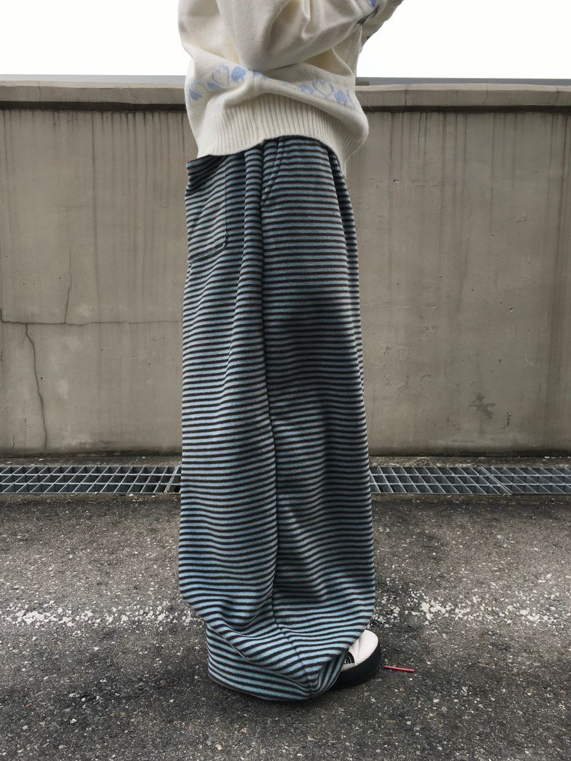 [Ritcore MADE] Striped Fleece Pants (3c)