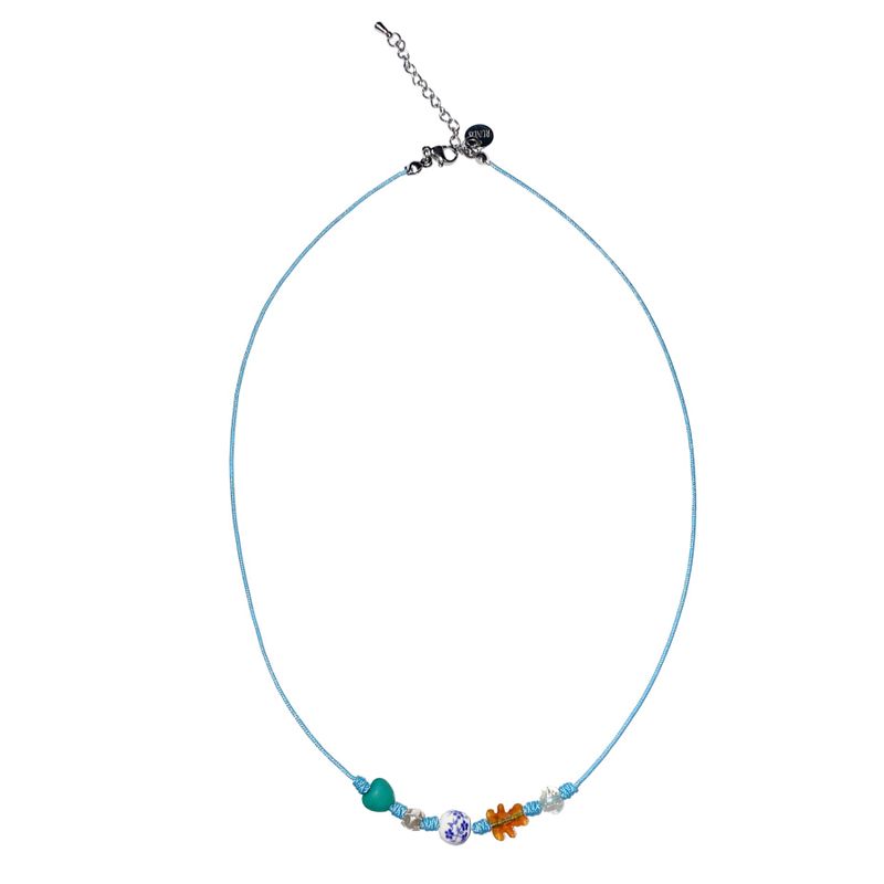 RUNDS(ランド)の「sky blue gemstone necklace(Accessories)」