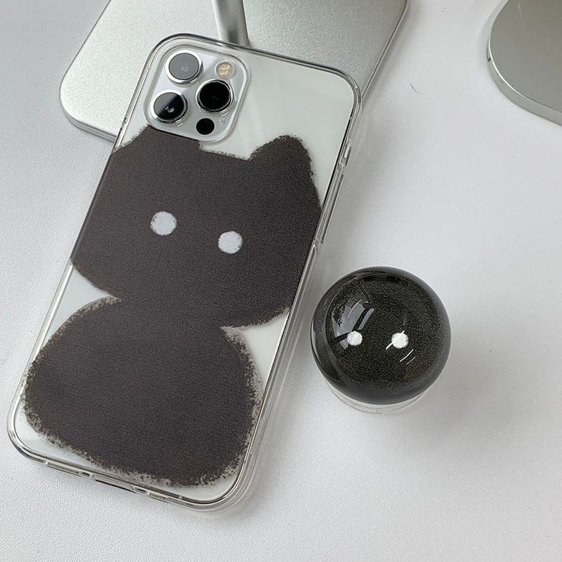 Sketch Some Cat Black Bead Tok