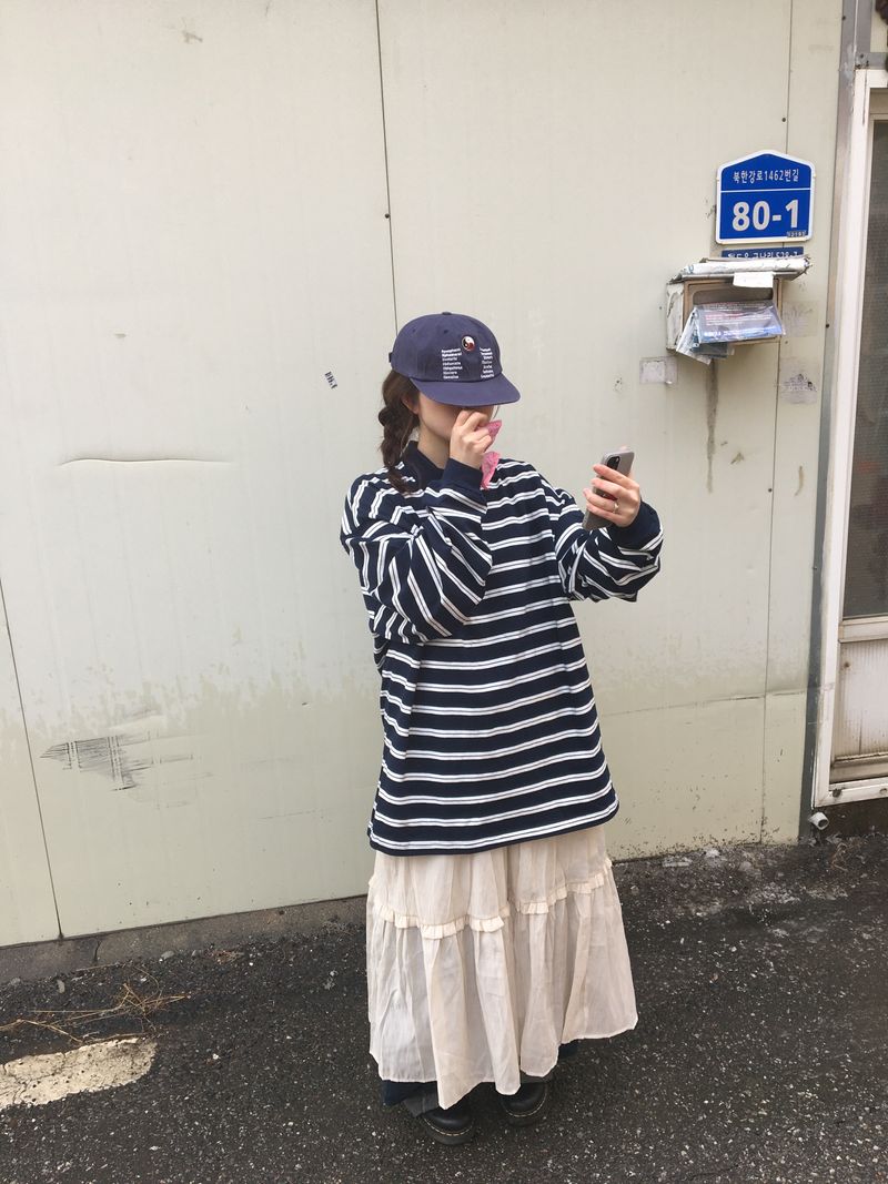 eye frill skirt
