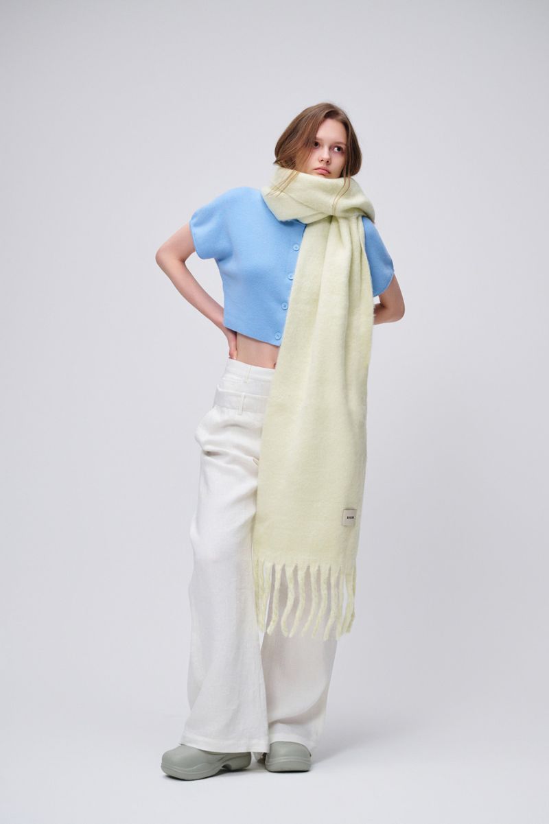 CHUBBY muffler_lime