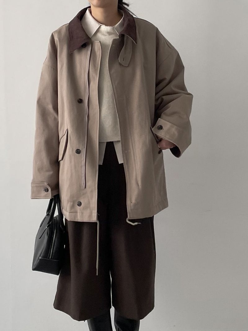 INCHANT ME（インチャントミー）の「[Dumble Lining] Teni Collar Overfit Bomber Jumper（Jackets/Outerwear）」