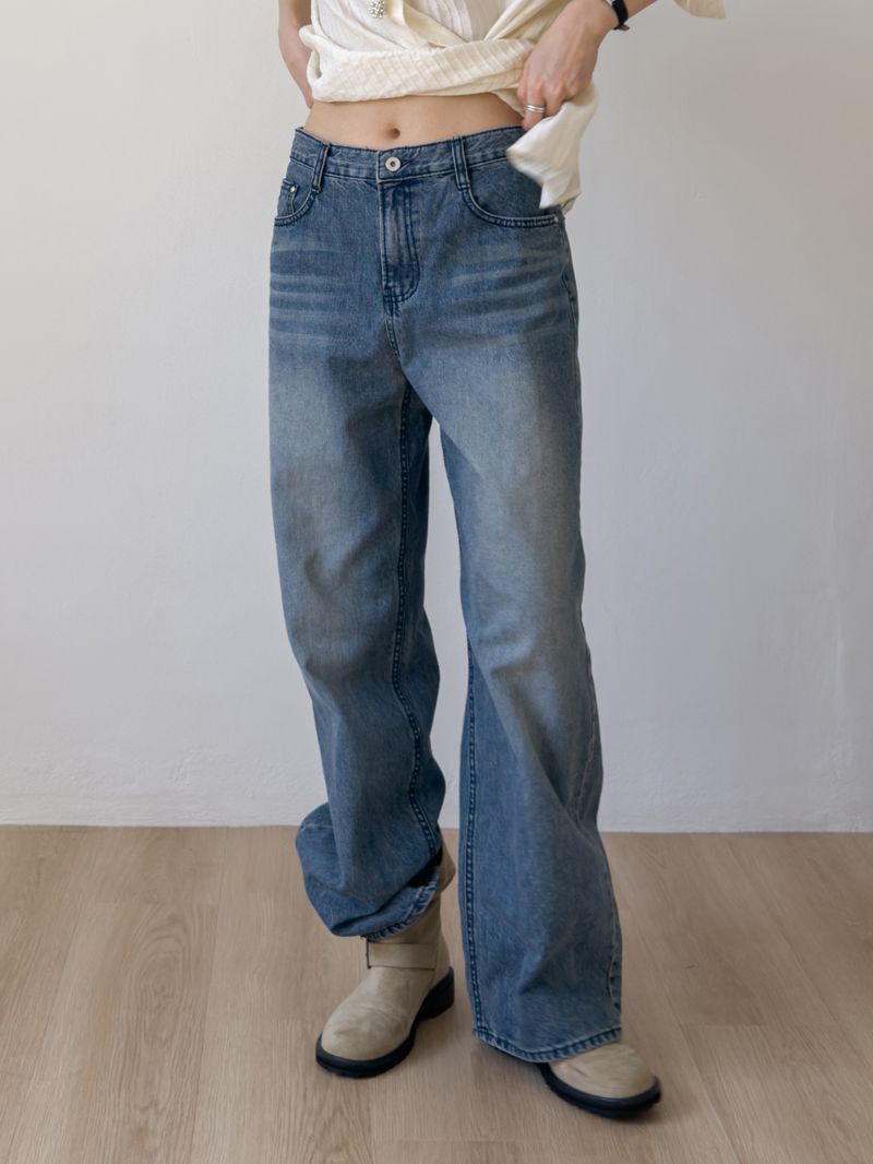 INCHANT ME(インチャントミー)の「306 Brushed Wide Denim Pants(Pants)」