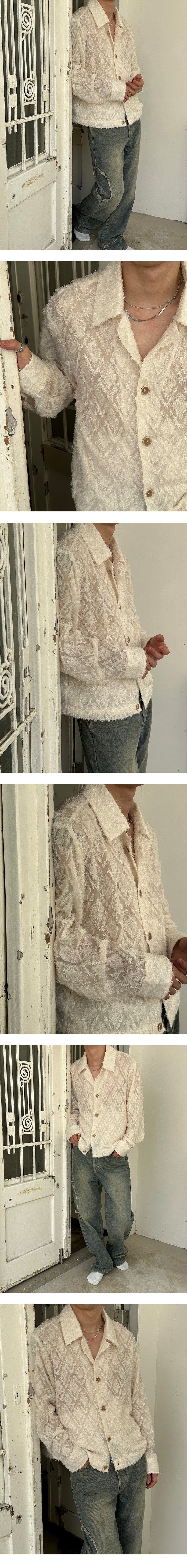 [UNISEX] Tessel fringe jacket (2color)