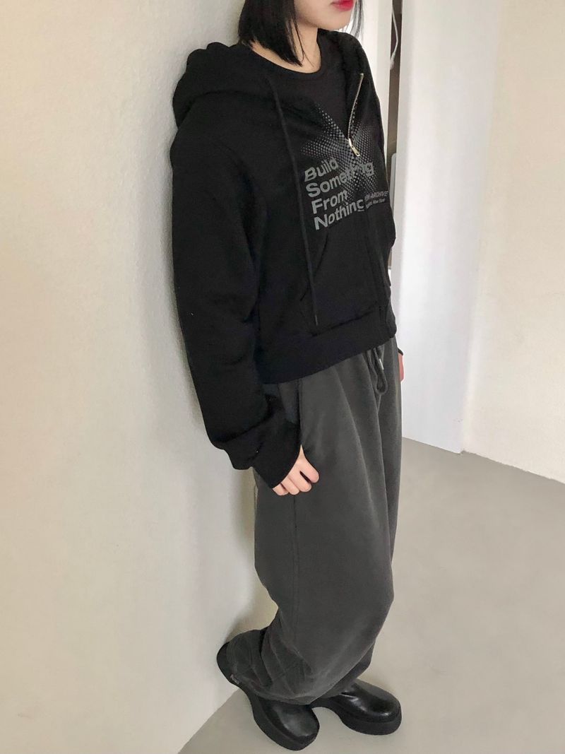 Build hood zip-up