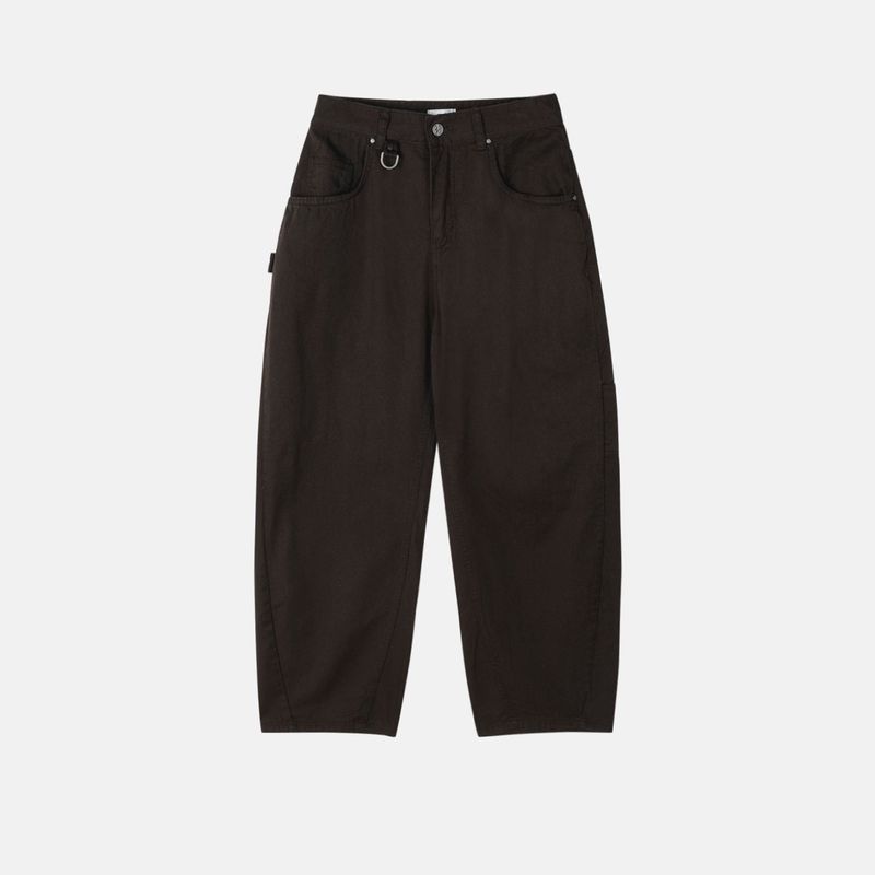 D-ring puttige curved pants