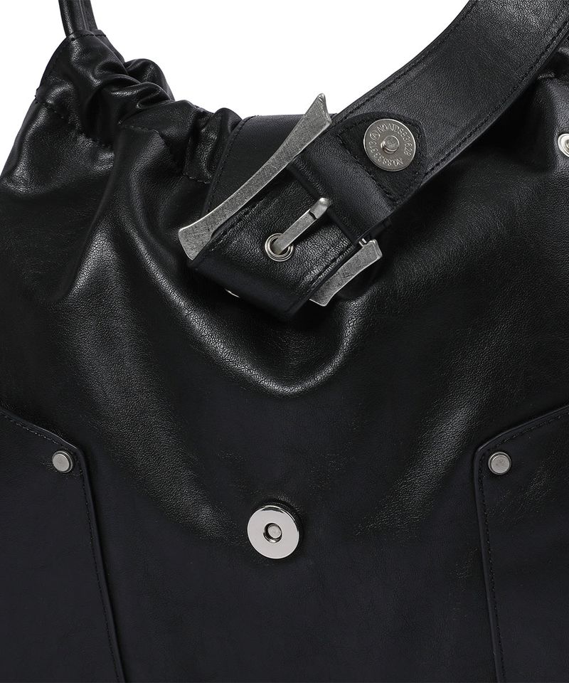 26SS★ Trapezium draped 004 bag