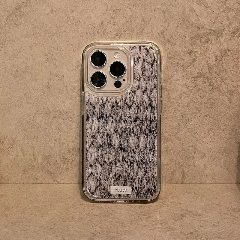 Knit Case Light Gray (Jelly Hard)