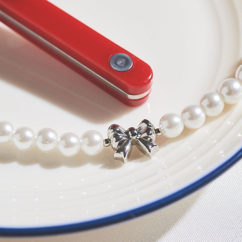 noonoofingers（ヌヌフィンガース）の「SHA RIBBON PEARL NECKLACE（Accessories）」