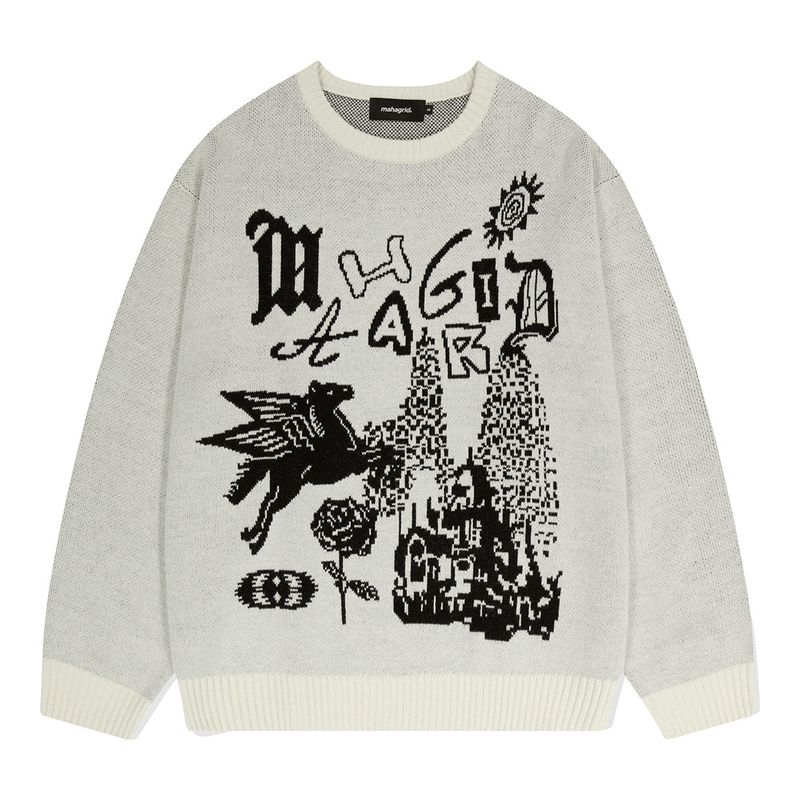 mahagrid（マハグリッド）の「ファンタジアニットセーター（トップス）」