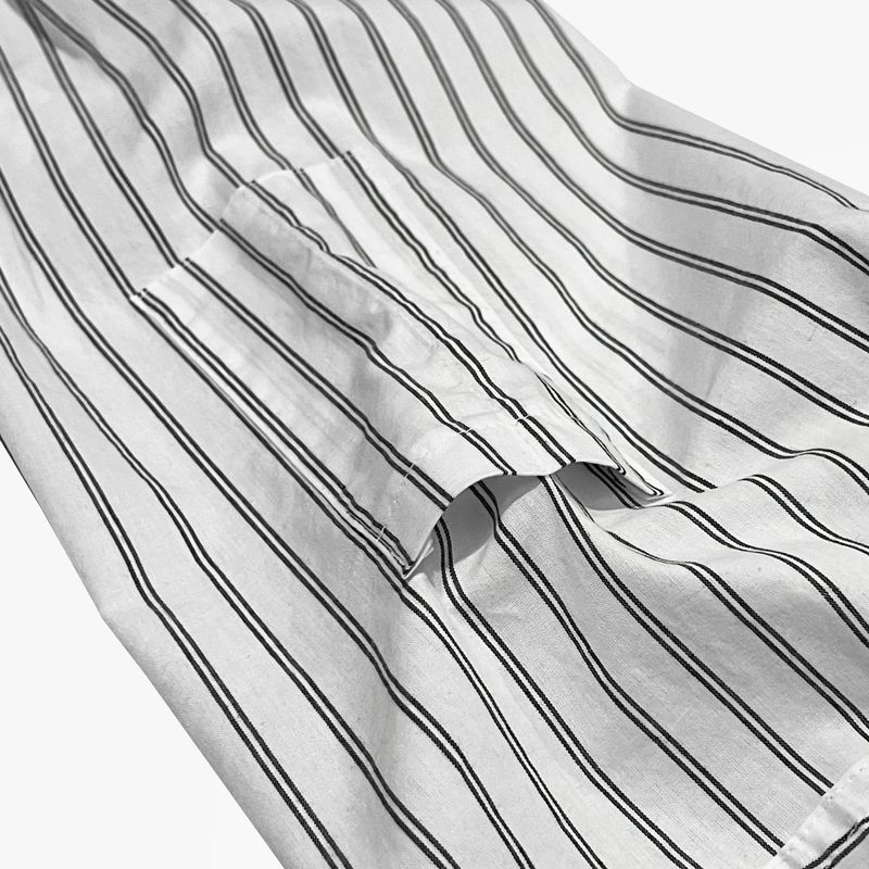 offset stripe shirt_white