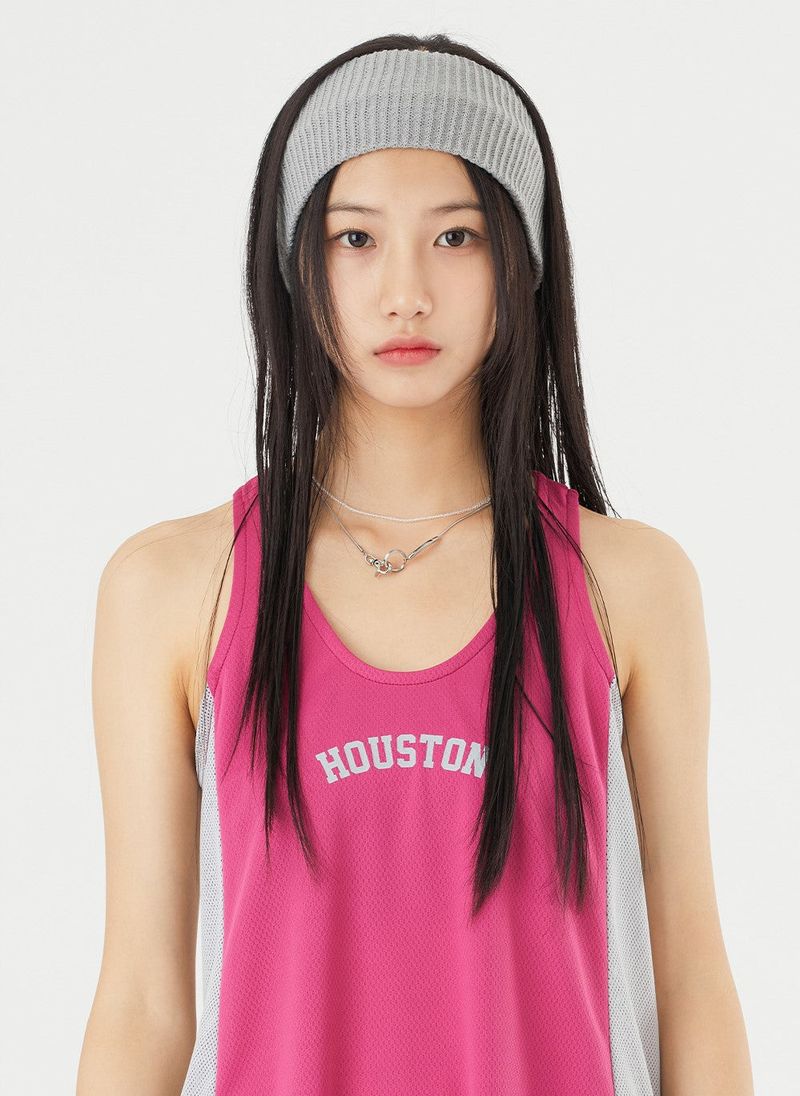 Basic knit ribbed hair band