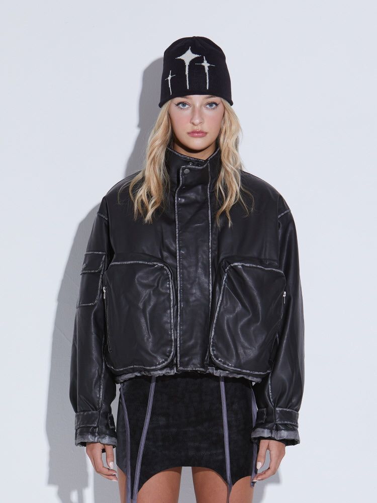 GATELESS(ゲートレス)の「ECO LEATHER PADDING(Jackets/Outerwear)」