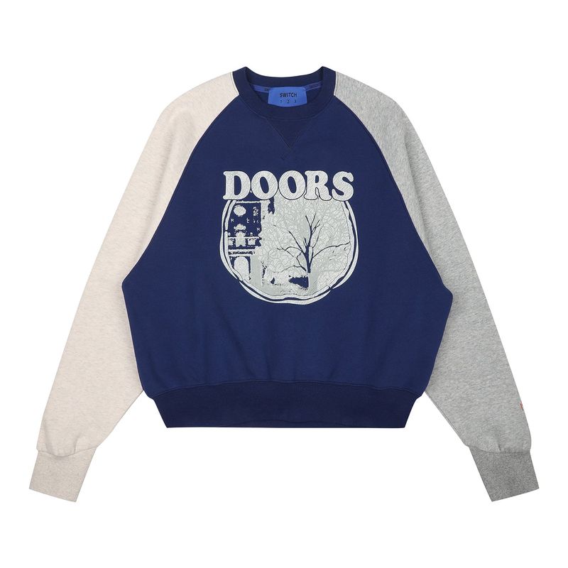 SWITCH123（スウィッチワンツースリー）の「DOORS カラー ラグラン MTM Tシャツ（女性用）_SYF8TS51BU（トップス）」