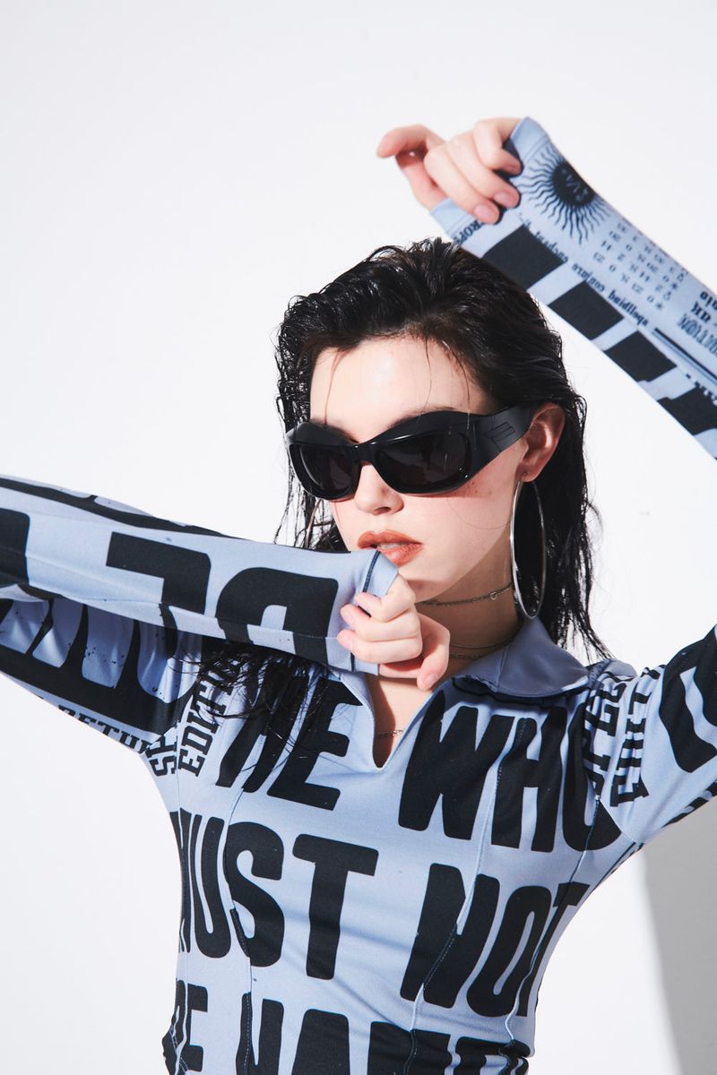 NEWS COLLAR T-SHIRT