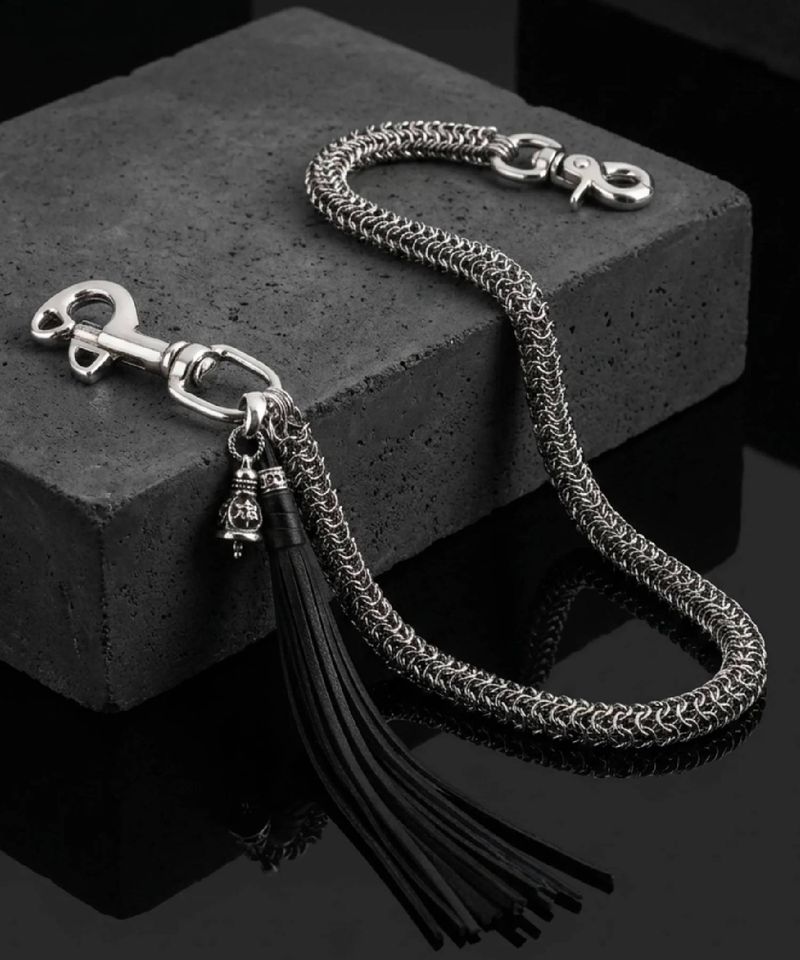 NC-401 Heavy Tassel Hook Antique Chain