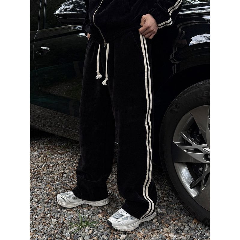 LAURANT（ロラン）の「[SET UP가능] Velvet track banding pants(3color)（Pants）」