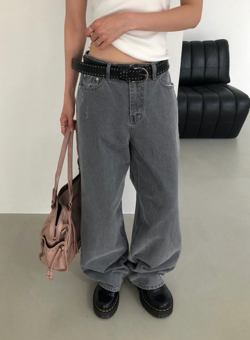 [ORIGINAL] Vine Straight Wide Denim Pants