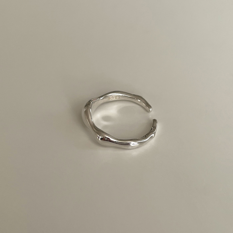 Bumpy ring (silver) *1PCS