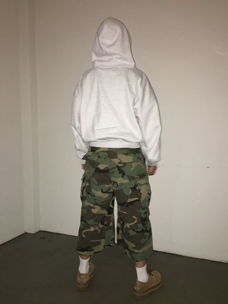 Premium Camo Cargo Bermuda Shorts