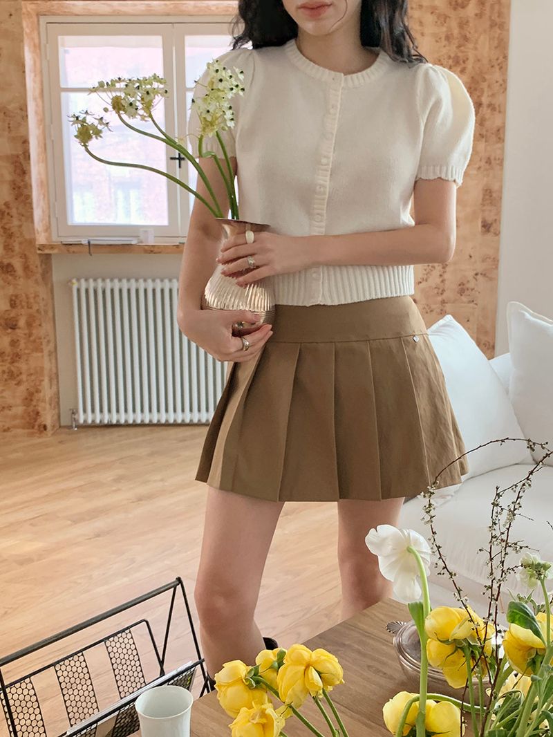 [MADE] Rendez Cashmere Puff Cardigan