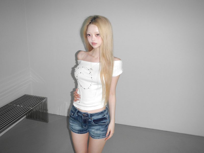 nine boatneck top(3 color)