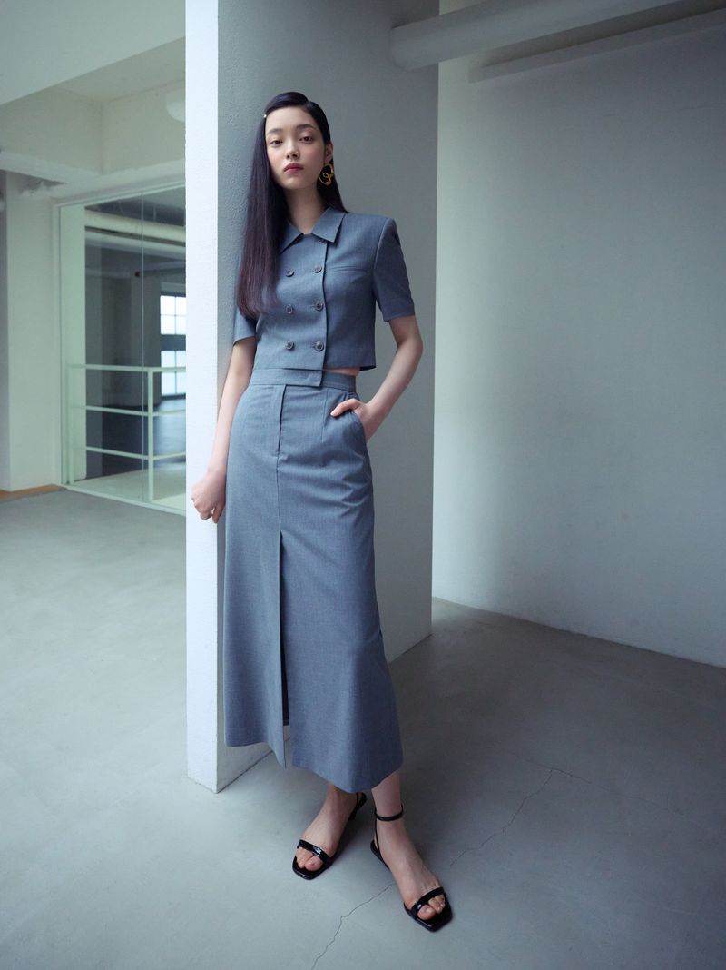 NO.35 JACKET - GREY